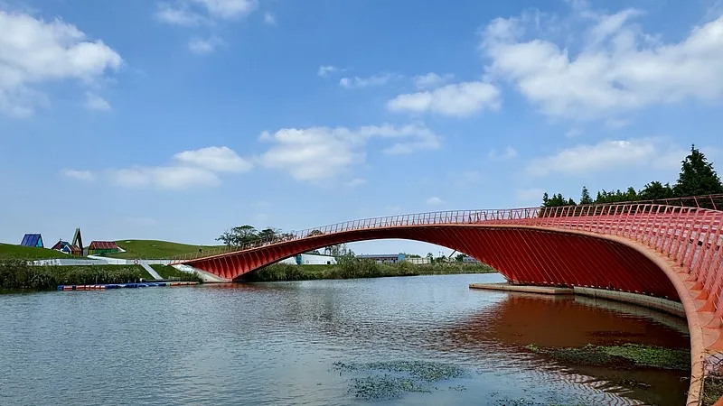 旅游景区跨河桥